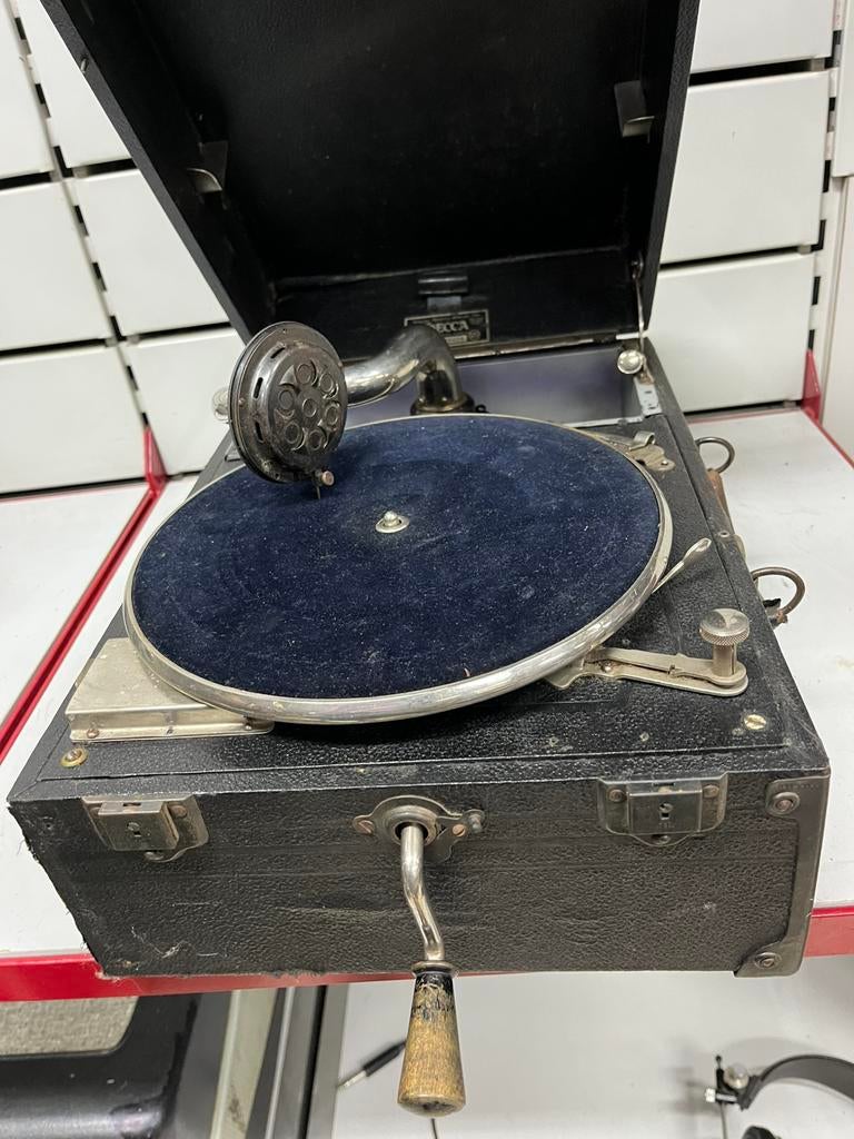 DECCA „The Salon” draagbare grammofoon - Vintage 1920, Ophalen