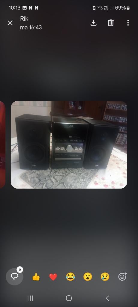 Radio cd speler, Audio, Tv en Foto, Ophalen, Gebruikt, JVC