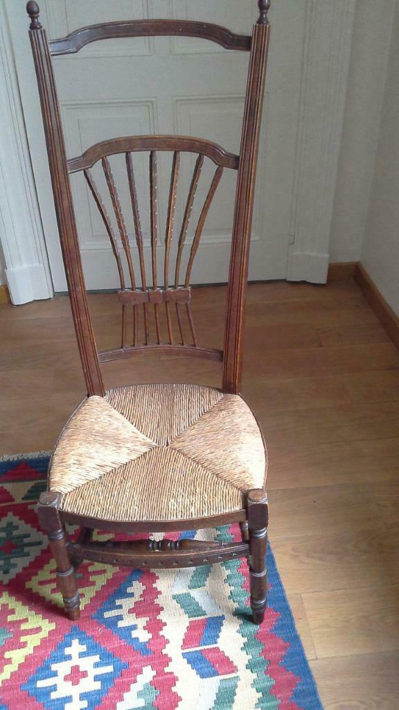 chaise de nourrice, Enlèvement, Utilisé, Bois, Une