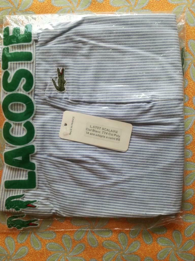 Vêtements neufs Lacoste vintage pour enfants , Ophalen of Verzenden, Nieuw, LACOSTE, Jongen