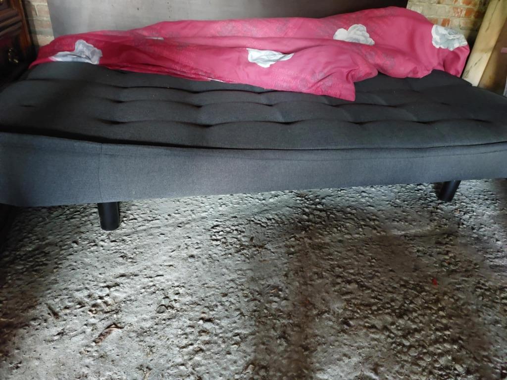 Zetelbed, Gris, Queen size, Enlèvement, Utilisé