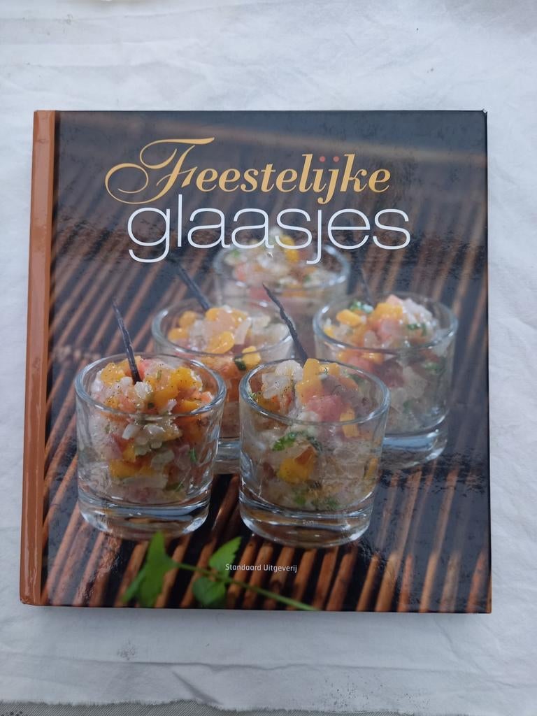 Feestelijke glaasjes, Boeken, Ophalen, Zo goed als nieuw, Overige typen, Gezond koken