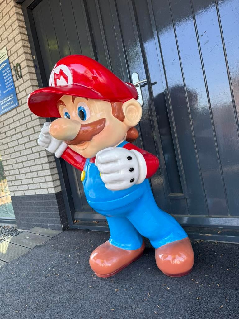 Grande statue de Mario Bross XL, Enlèvement, Comme neuf, Humain