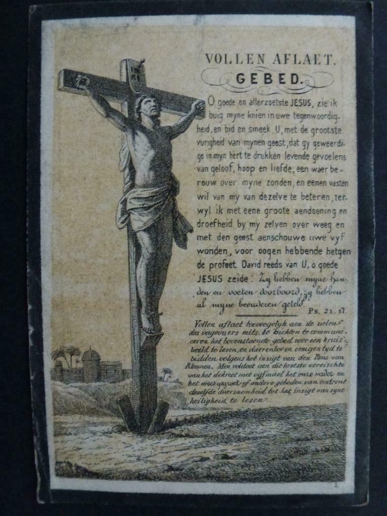 doodsprentje Ceulemans Joanna  Keerbergen 22 meer 1789 + Li, Verzenden, Rouwkaart