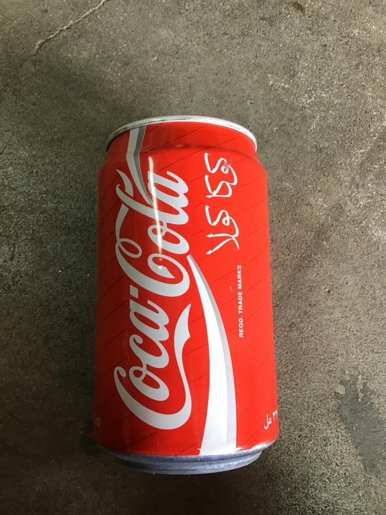 Coca-Cola 1 blikje Saudi Arabië, Ophalen of Verzenden, Gebruikt, Verpakking