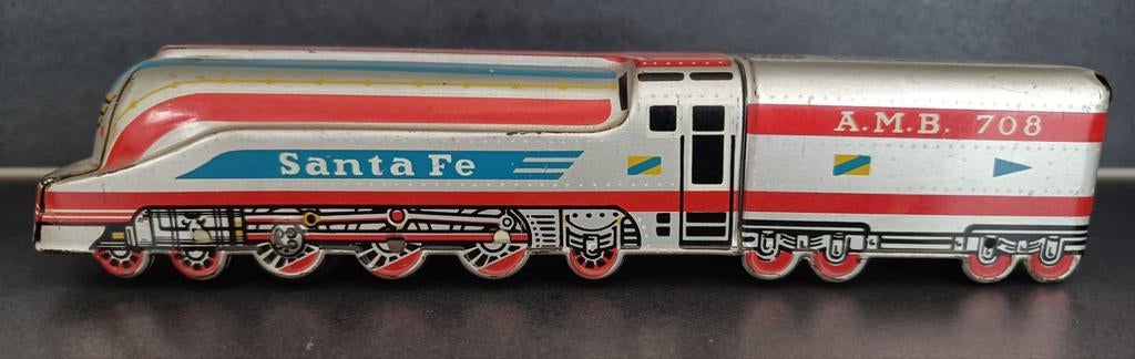Ancien train en tôle, Italie, Antiquités & Art, Antiquités | Jouets, Enlèvement ou Envoi