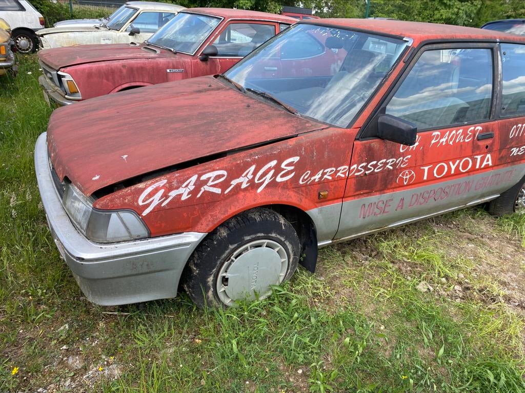 Toyota Corolla EE80, Autos, Rouge, Achat, Entreprise, Boîte manuelle
