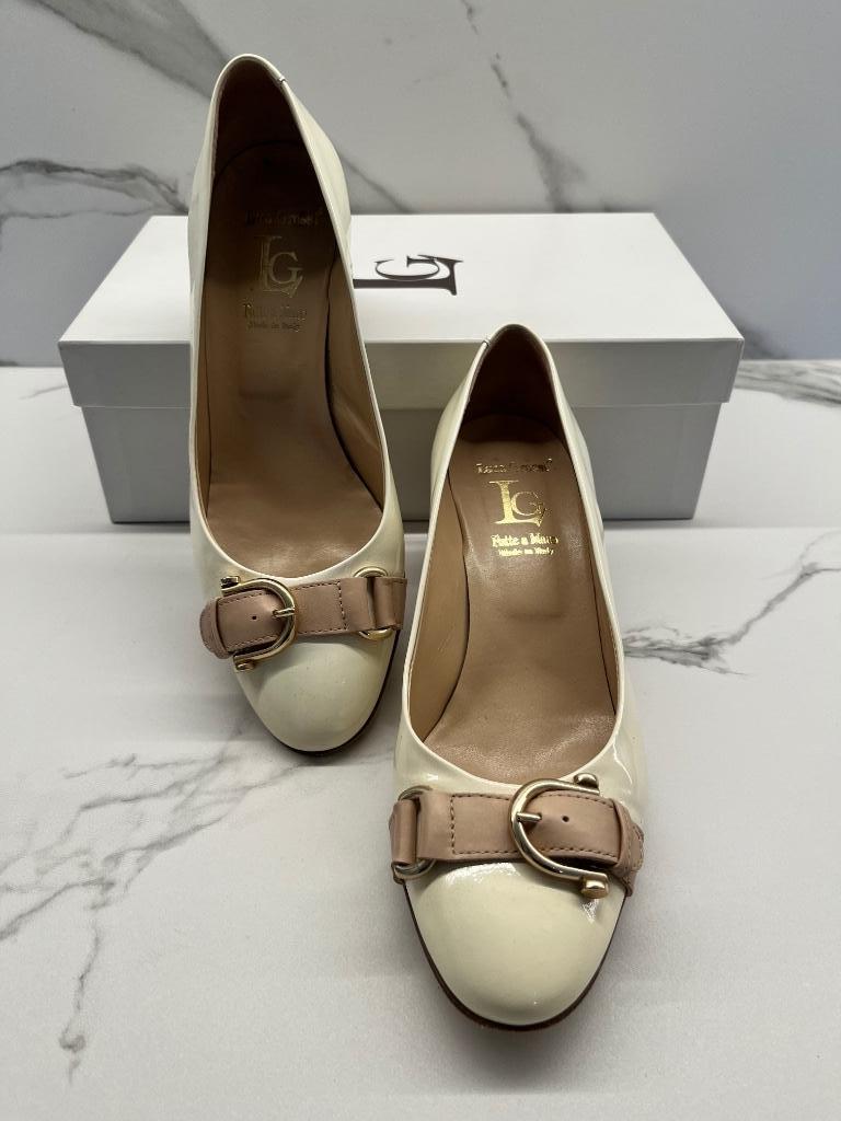 Damesschoenen Luca Grossi maat 37,5, Kleding | Dames, Schoenen, Schoenen met lage hakken, Wit, Ophalen of Verzenden, Zo goed als nieuw