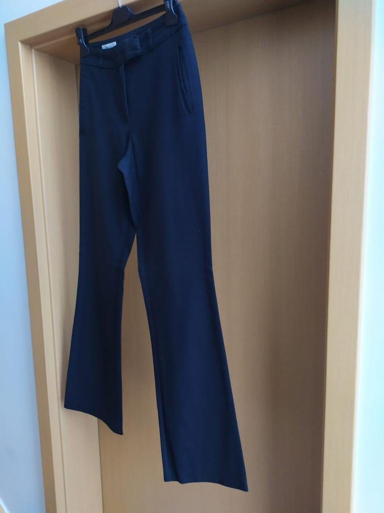 Zwarte broek met rechte snit maat 36, Zwart, YESSICA C&A, Ophalen of Verzenden, Maat 36 (S)
