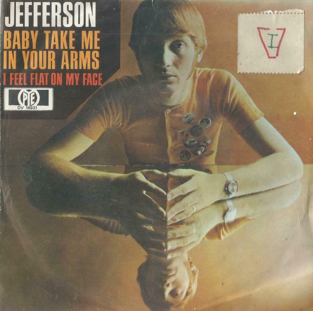 Jefferson – Baby take me in your arms - Single, Enlèvement ou Envoi, Utilisé, Pop