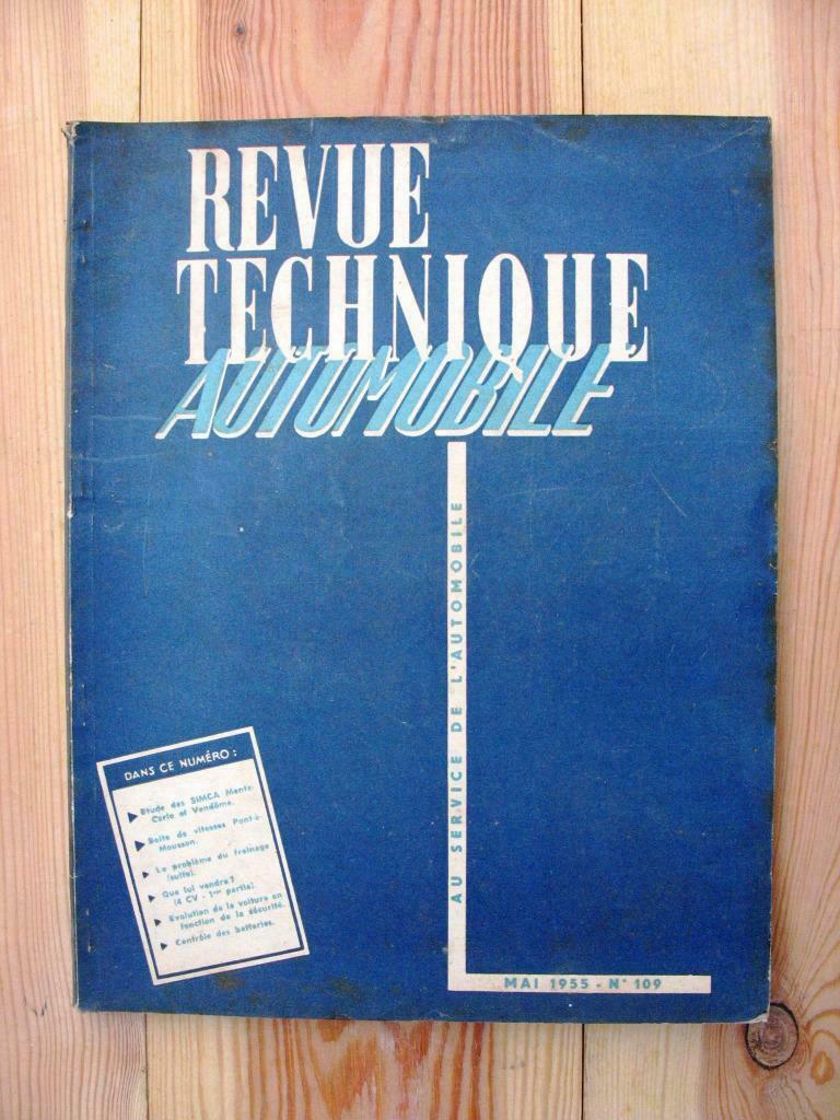 RTA - SIMCA MONTE CARLO - VENDOME, Gelezen, RTA, Ophalen of Verzenden, Overige merken
