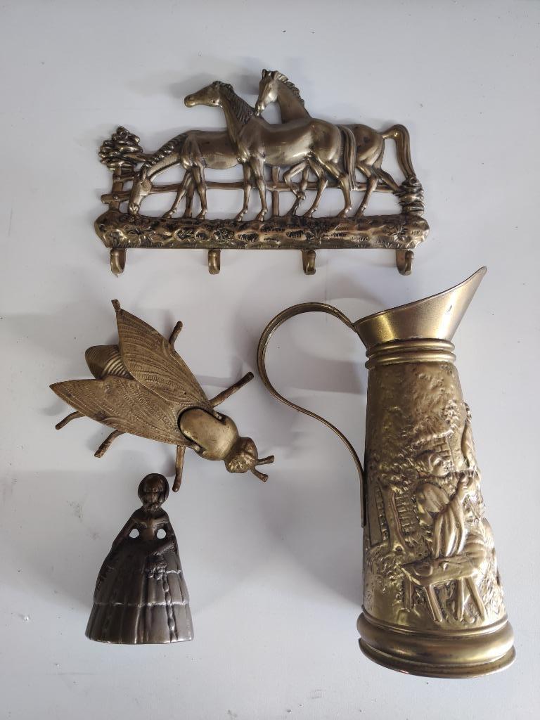 Lot allerhande voorwerpen in koper, Antiek en Kunst, Ophalen of Verzenden, Koper