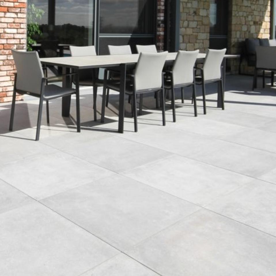 Carrelage extérieur 120x120 effet pierre bleue, Enlèvement, Neuf, Autres types