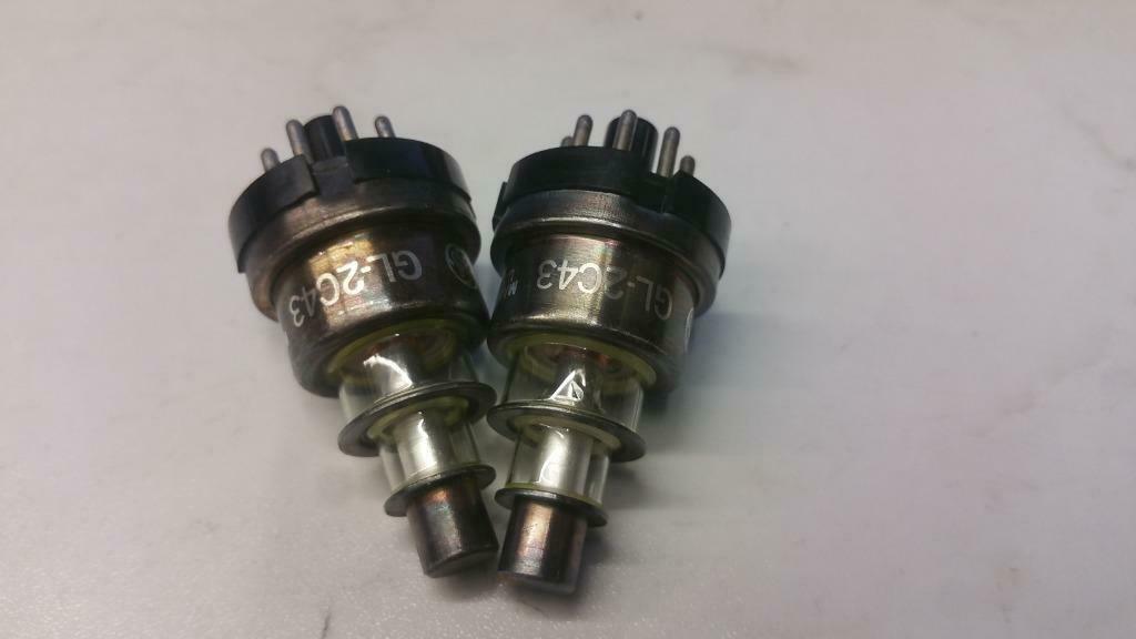 jw0920:  triode microgolf buis tube GL- 2C43 van het merk Ge, Hobby en Vrije tijd, Elektronica-componenten, Ophalen of Verzenden