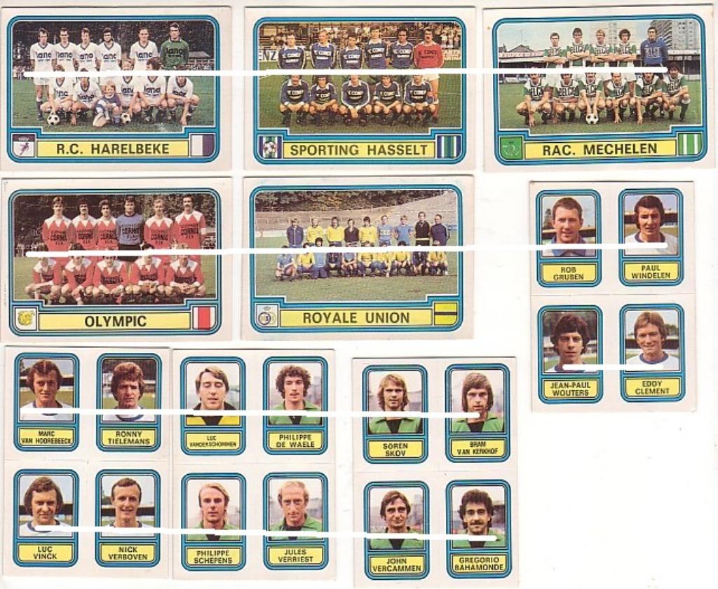 Panini / Football 79 / 2ème classe / 18 autocollants, Collections, Articles de Sport & Football, Envoi, Utilisé, Affiche, Image ou Autocollant