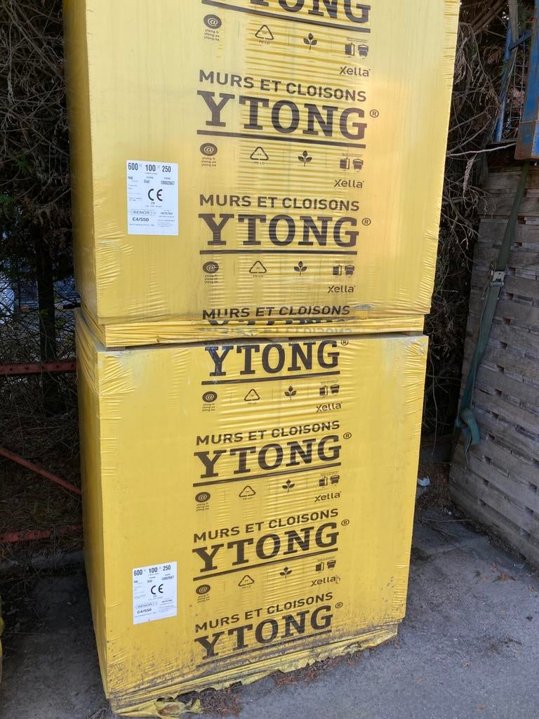 Ytong blokken, Ophalen, Zo goed als nieuw