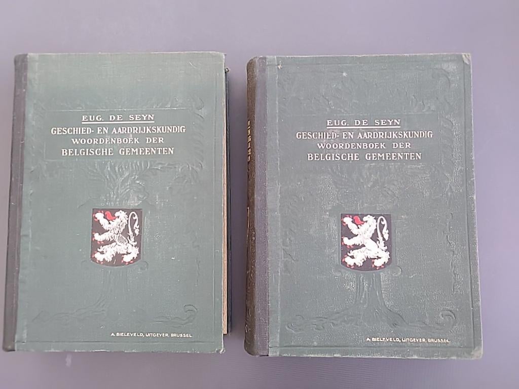 Geschiedenis der Belgische gemeenten, Enlèvement ou Envoi, Utilisé