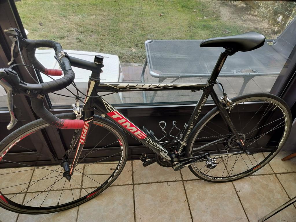 Full carbon racefiets (52”), Fietsen en Brommers, Fietsen | Racefietsen, Ophalen, Gebruikt, Carbon, 10 tot 15 versnellingen