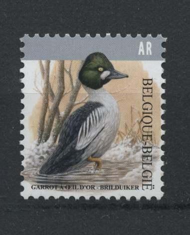 Brilduiker zegel voor antwoordkaart, Verzenden, Postfris