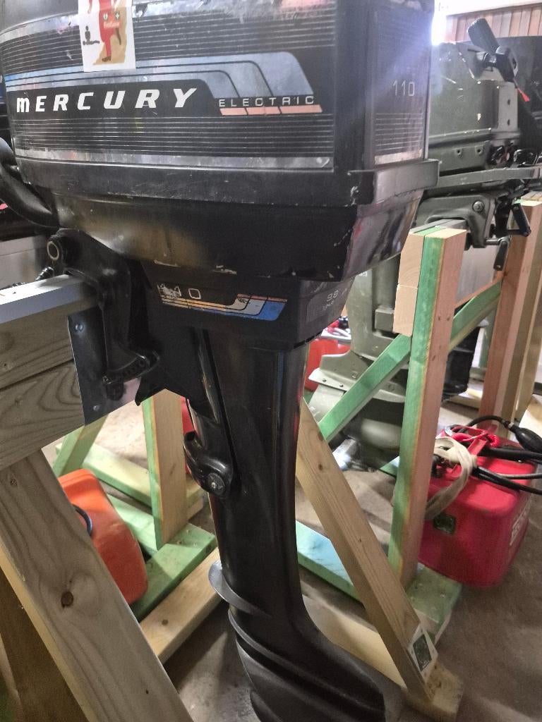 Mercury 2takt kortstaart, Watersport en Boten, Ophalen, 10 tot 30 pk, Gebruikt, Buitenboordmotor