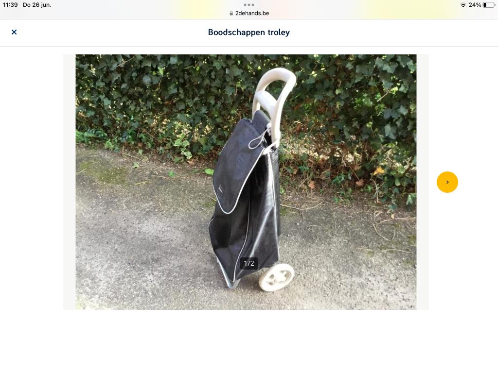 Boodschappen. Troley, Handtassen en Accessoires, Koffers, Ophalen of Verzenden