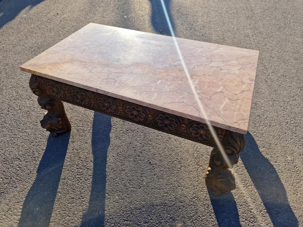 Antieke wijn tafel, Ophalen