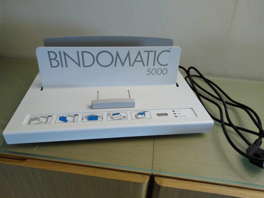Bindomatic 5000  + documentenhouder   in zeer goede staat, Zakelijke goederen, Ophalen, Gebruikt, Overige typen