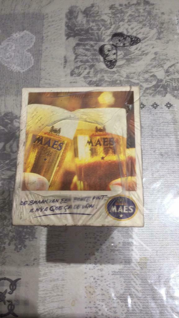 Maes bierkaartjes (100 stuks ), Verzamelen, Biermerken, Ophalen of Verzenden, Nieuw