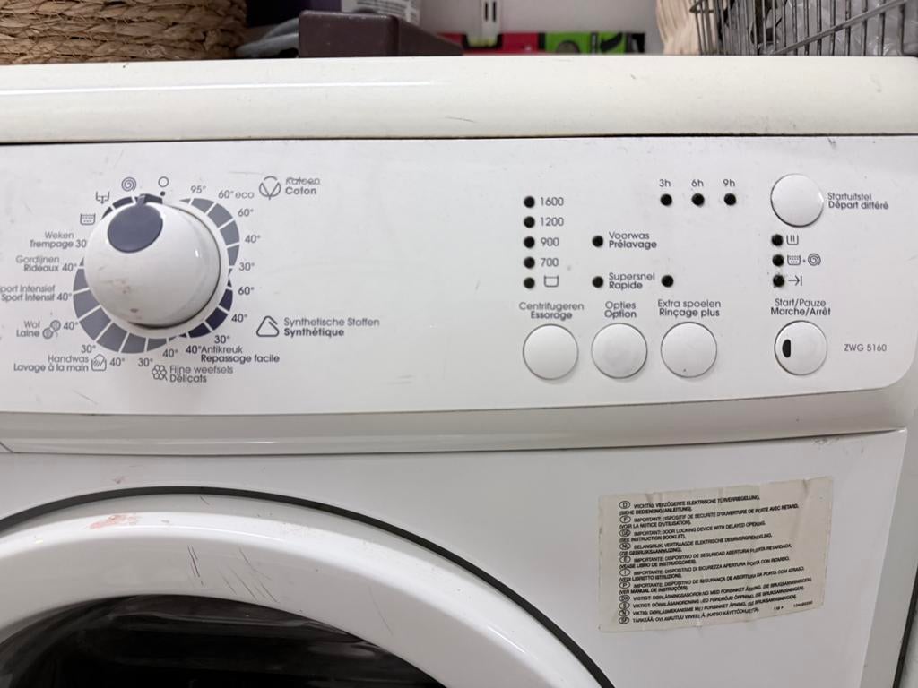 Wasmachine, Elektronische apparatuur, Wasmachines, Ophalen, 4 tot 6 kg, Voorlader, 85 tot 90 cm