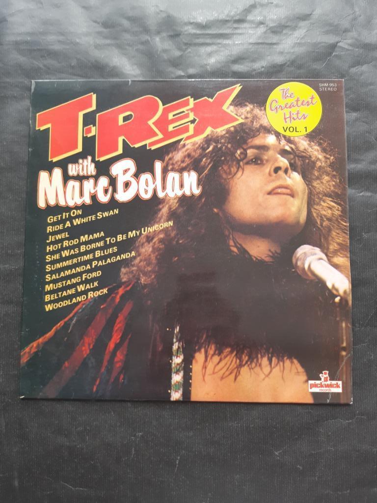 T REX with Marc BOLAN compilatie LP (1978) UK uitgave, Ophalen of Verzenden, Zo goed als nieuw, 12 inch, Poprock