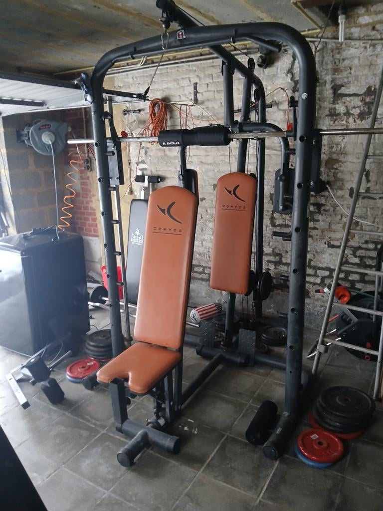 Banc de muscu, Ophalen