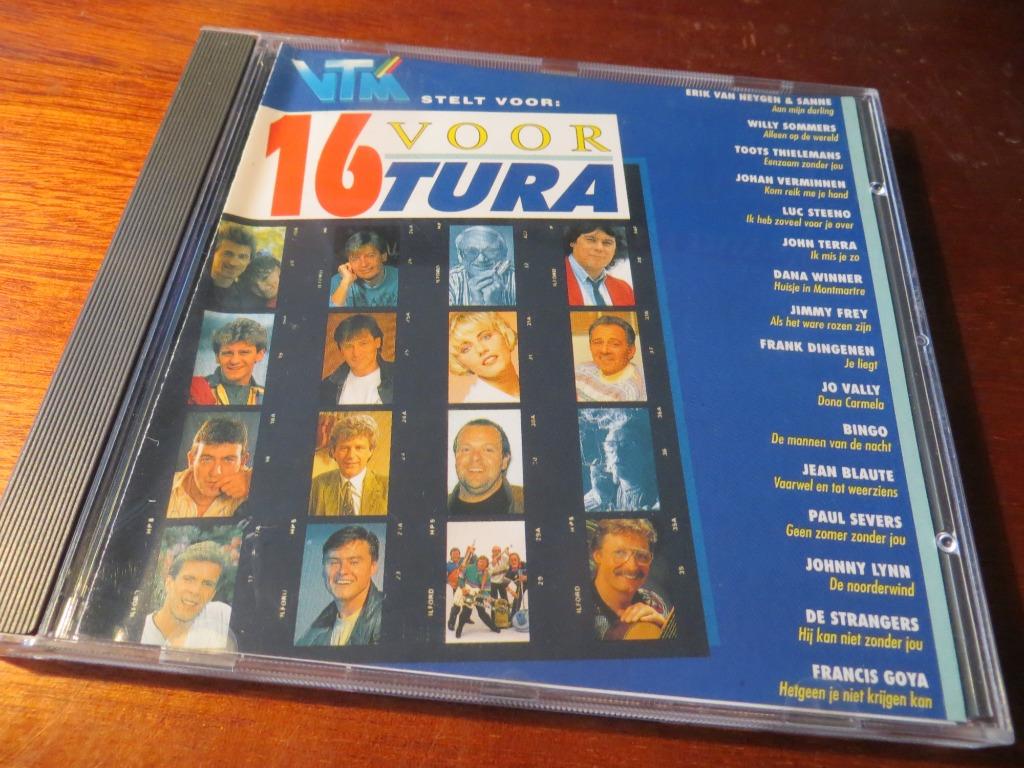 CD COMPILATION - VTM  STELT VOOR 16 VOOR WILL TURA, Envoi, Comme neuf, En néerlandais
