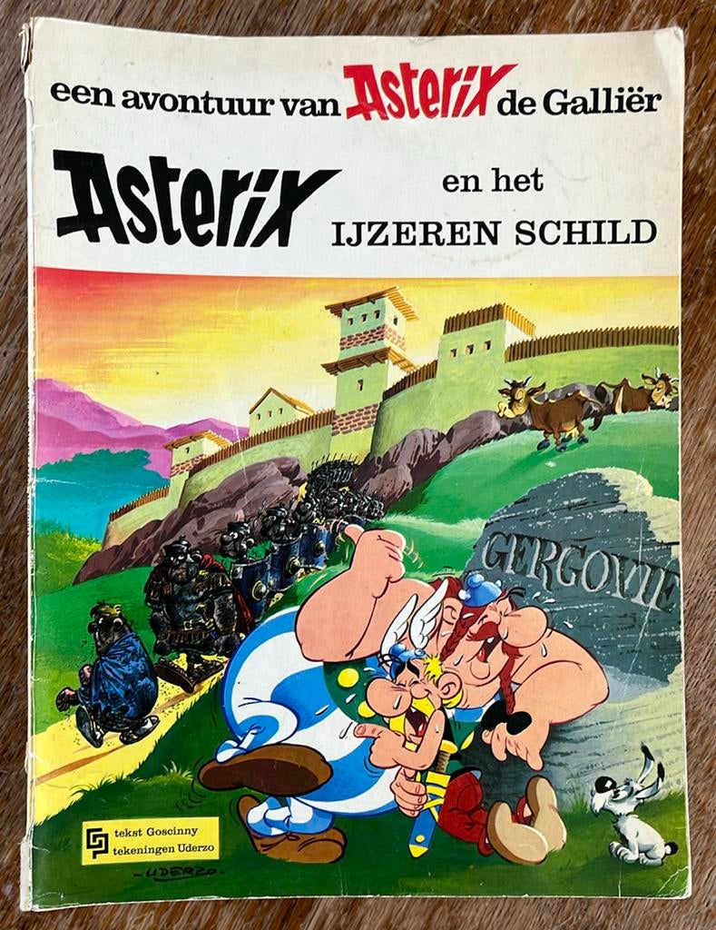 Asterix strip, Ophalen, Gelezen