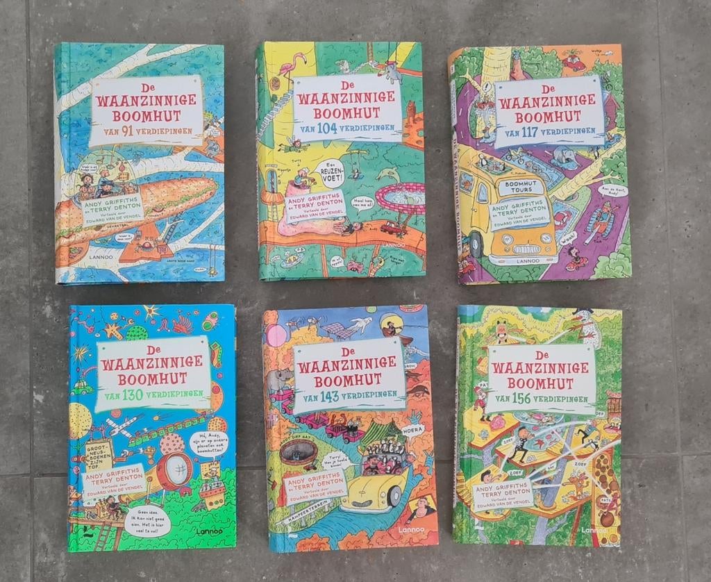 Boeken De waanzinnige boomhut, Ophalen, Zo goed als nieuw