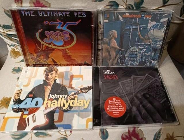4 magnifiques CD, Enlèvement ou Envoi