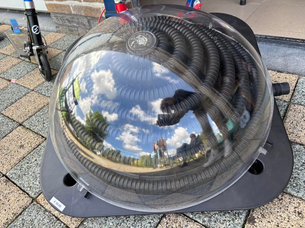 Solar heater, Ophalen, Gebruikt