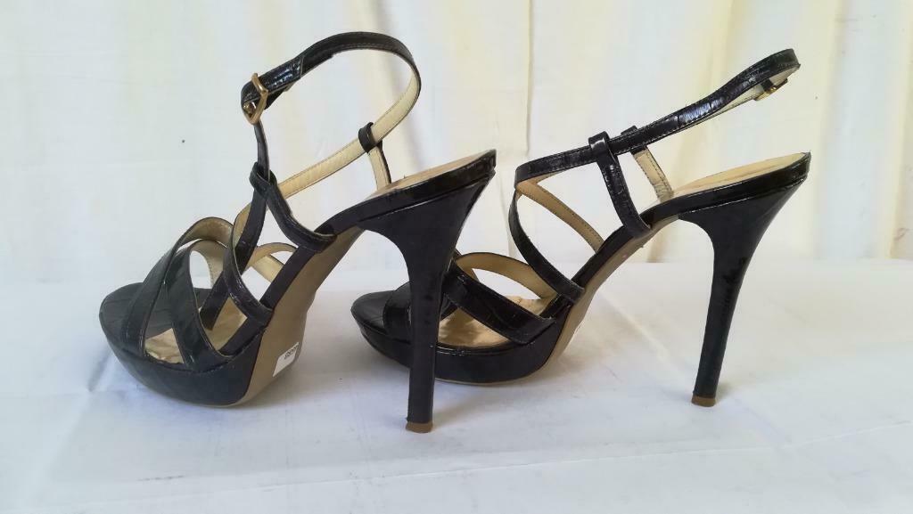 468B * CECIL mooie paarse sandalen (39), Kleding | Dames, Schoenen, Overige kleuren, Verzenden, Sandalen of Muiltjes, Gedragen