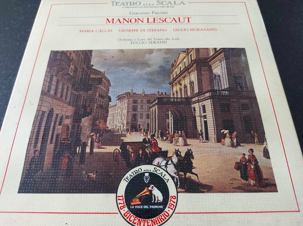 PUCCINI - Manon Lescaut BOX 3 x CASSETTES / EMI - 293-00484, CD & DVD, Enlèvement ou Envoi, Originale, Classique, Utilisé