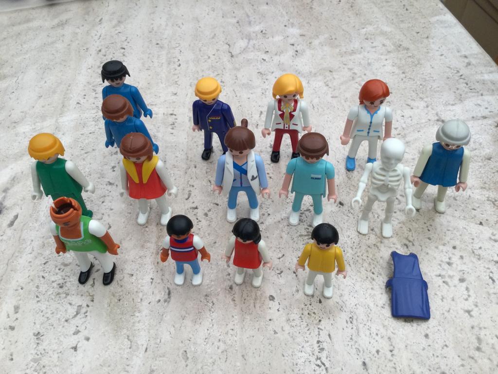 Playmobil figuren - poppetjes, Ophalen of Verzenden, Gebruikt