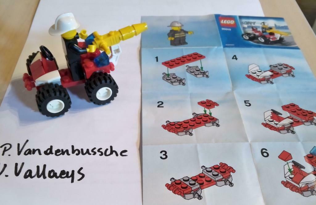 Lego CITY 30010 Brandweer commandant, Enlèvement ou Envoi, Comme neuf, Ensemble complet, Lego