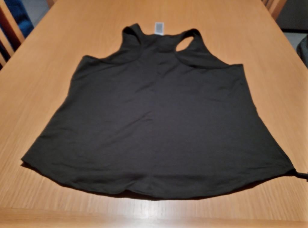 Zwart mouwloos sport t-shirt XL, Ophalen, Nieuw