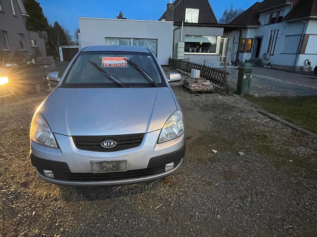 Kia Rio, Stof, Zwart, Particulier, Rio
