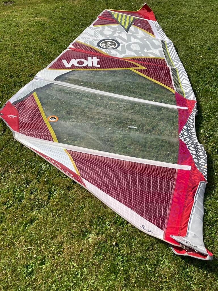North Sails 5.3, Watersport en Boten, Windsurfen, Ophalen, Gebruikt, Zeil, Met draagtas