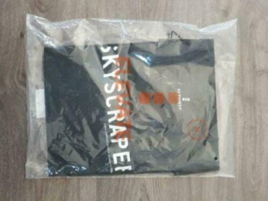 T-shirt Skyscraper Medium Anthracite, Ophalen, Nieuw, Maat 48/50 (M), Zwart