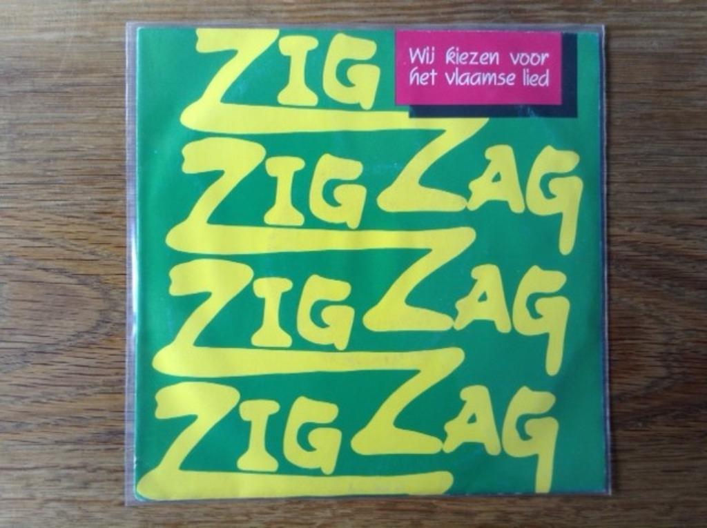 single zig zag, CD & DVD, Enlèvement ou Envoi, 7 pouces, En néerlandais, Single