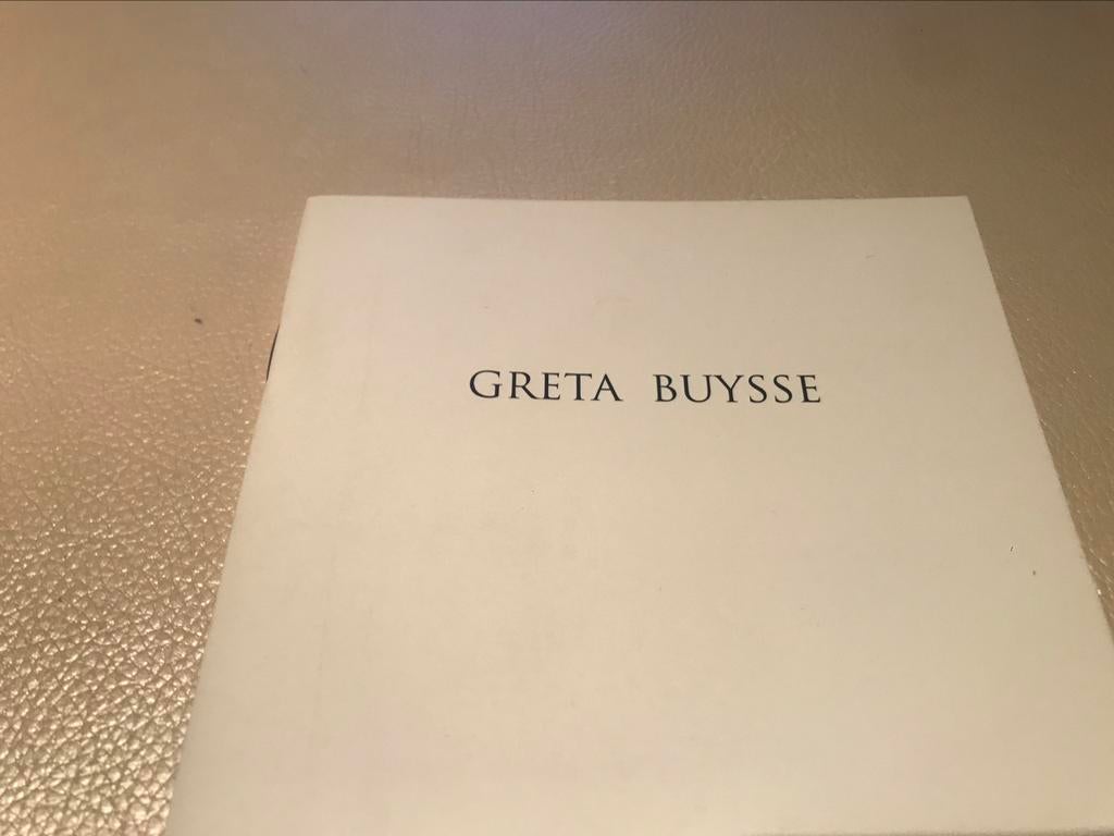 Greta Buysse Artistbook 25pag, Ophalen of Verzenden, Zo goed als nieuw, Fotografen