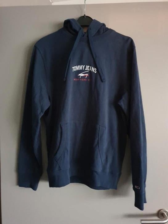 Nieuwe hoodie van Tommy Hilfiger maat L, Maat 52/54 (L), Blauw, Nieuw, Ophalen of Verzenden