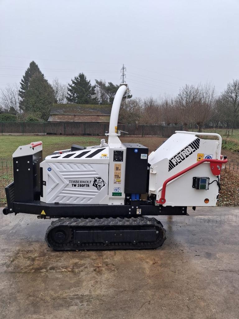 Hakselaar Timberwolf TW280 FTR, Ophalen, Zo goed als nieuw, Benzine