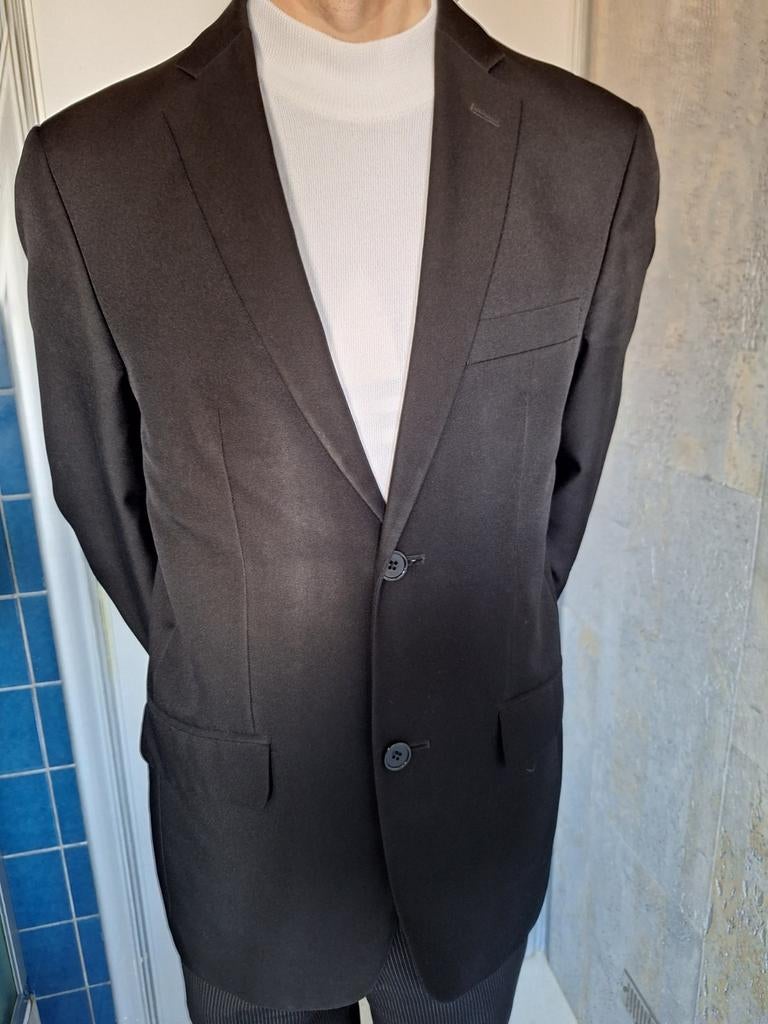 Veston noir homme , Angelo Litrico, , taille 46, Enlèvement, Porté, Taille 46 (S) ou plus petite, Noir