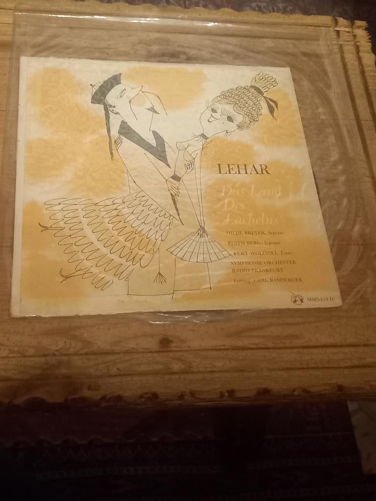 Lp (10) van oa Franz Lehár / Hilde Breyer / Edith Berg..., Gebruikt, 10 inch, Overige typen, Ophalen of Verzenden